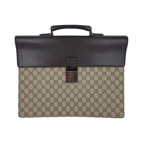 replica gucci briefcase|gucci briefcase vintage.